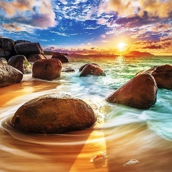 Пазл: Пляж Самудра