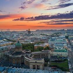 Пазл: Небо над Питером