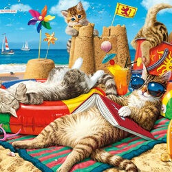 Пазл: На пляже