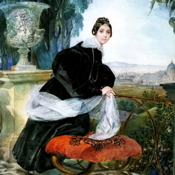 Пазл: Портрет княгини Елизаветы Павловны Салтыковой 