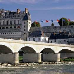 Пазл: Мост у замка Амбуаз