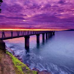 Пазл: Рассвет на море