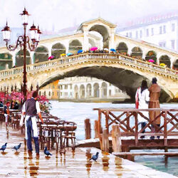 Пазл: Мост Риальто