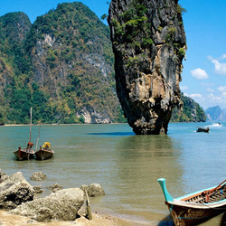 Пазл: Лодки в заливе