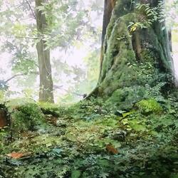 Пазл: Под деревом