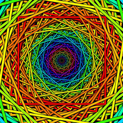 Пазл: Цветная текстура