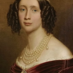 Пазл: Портрет Марии Анны фон Байерн