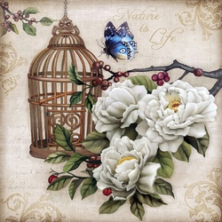 Пазл: Винтажный рисунок 