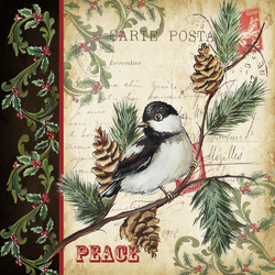 Пазл: Винтажная открытка 