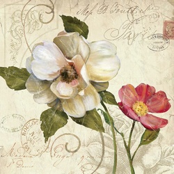 Пазл: Винтажный рисунок 