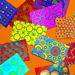 Пазл: Цветные текстуры