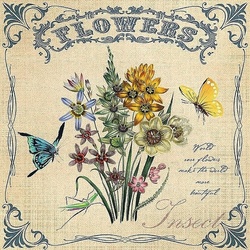 Пазл: Винтажный рисунок 