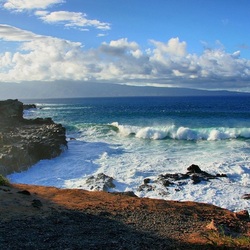 Пазл: Волна у берега