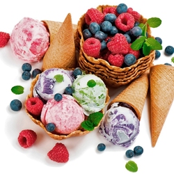 Пазл: Мороженое в рожках