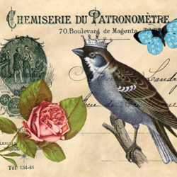 Пазл: Винтажный рисунок