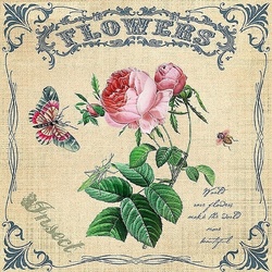 Пазл: Винтажный рисунок 