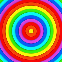 Пазл: Цветные круги