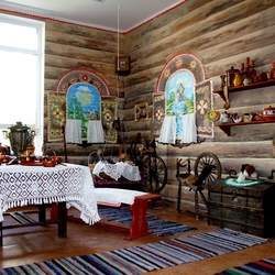 Пазл: Русская изба