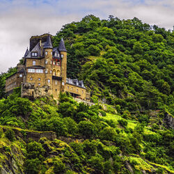 Пазл: Замок в горах