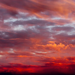 Пазл: Небо на закате