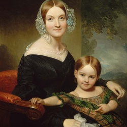 Пазл: Анна Букхэм и ее дочь Джорджина
