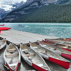 Пазл: Озеро Луиз в Альберте