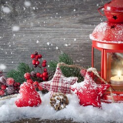 Пазл: Рождественский фонарь