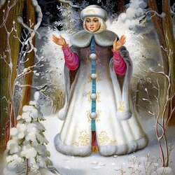 Пазл: Снегурочка