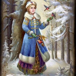 Пазл: Снегурочка
