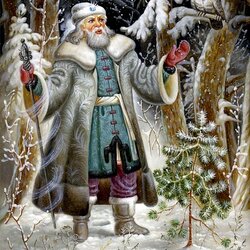 Пазл: Дед Мороз