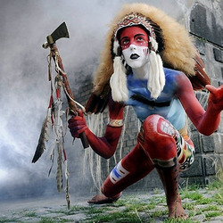 Пазл: Боди-арт