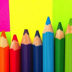 Пазл: Цветные карандаши