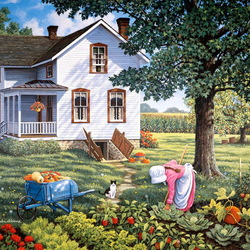 Пазл: Дочь фермера