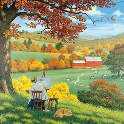 Пазл: На пленэре