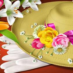 Пазл: Дамский наряд