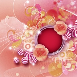 Пазл: В розовых тонах