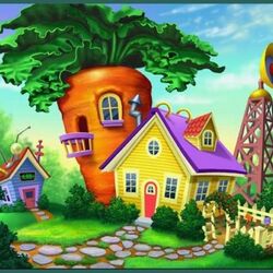 Пазл: Сказочные домики