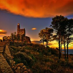 Пазл: Сант Пере де Родес, Испания