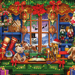 Пазл: Рождественский магазин
