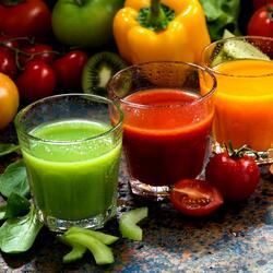 Пазл: Свежевыжатые соки из овощей