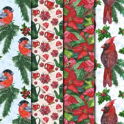 Пазл: Рождественские узоры