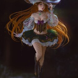 Пазл: Ведьмочка