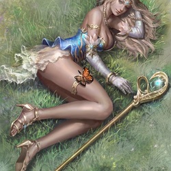 Пазл: Светлая эльфийка