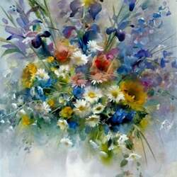 Пазл: Букетик лета