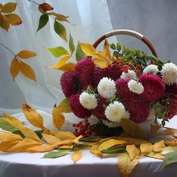 Пазл: Осенний букет