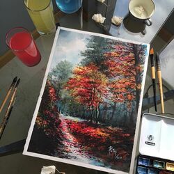 Пазл: Красочная осень