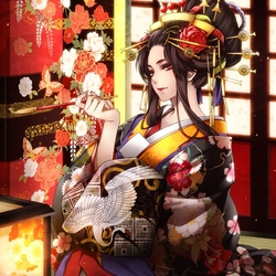 Пазл: Гейша