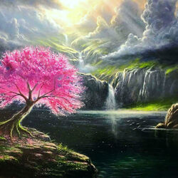 Пазл: Небесная вода