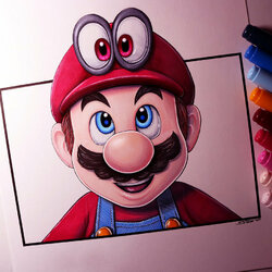 Пазл: Марио и его кепка