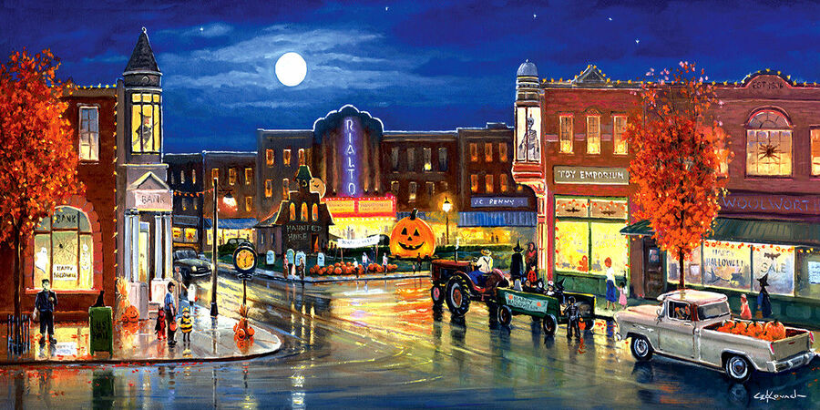 Пазл «Город в праздник» из 200 элементов | Собрать онлайн пазл №190765